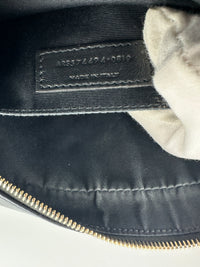 Lou Camera Bag in Quilted Black Leather GHW