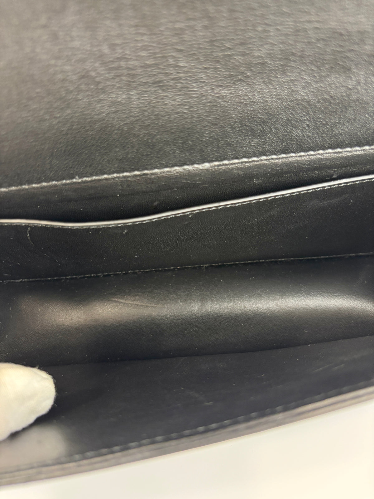 Loco Crossbody Bag in Black Calfskin