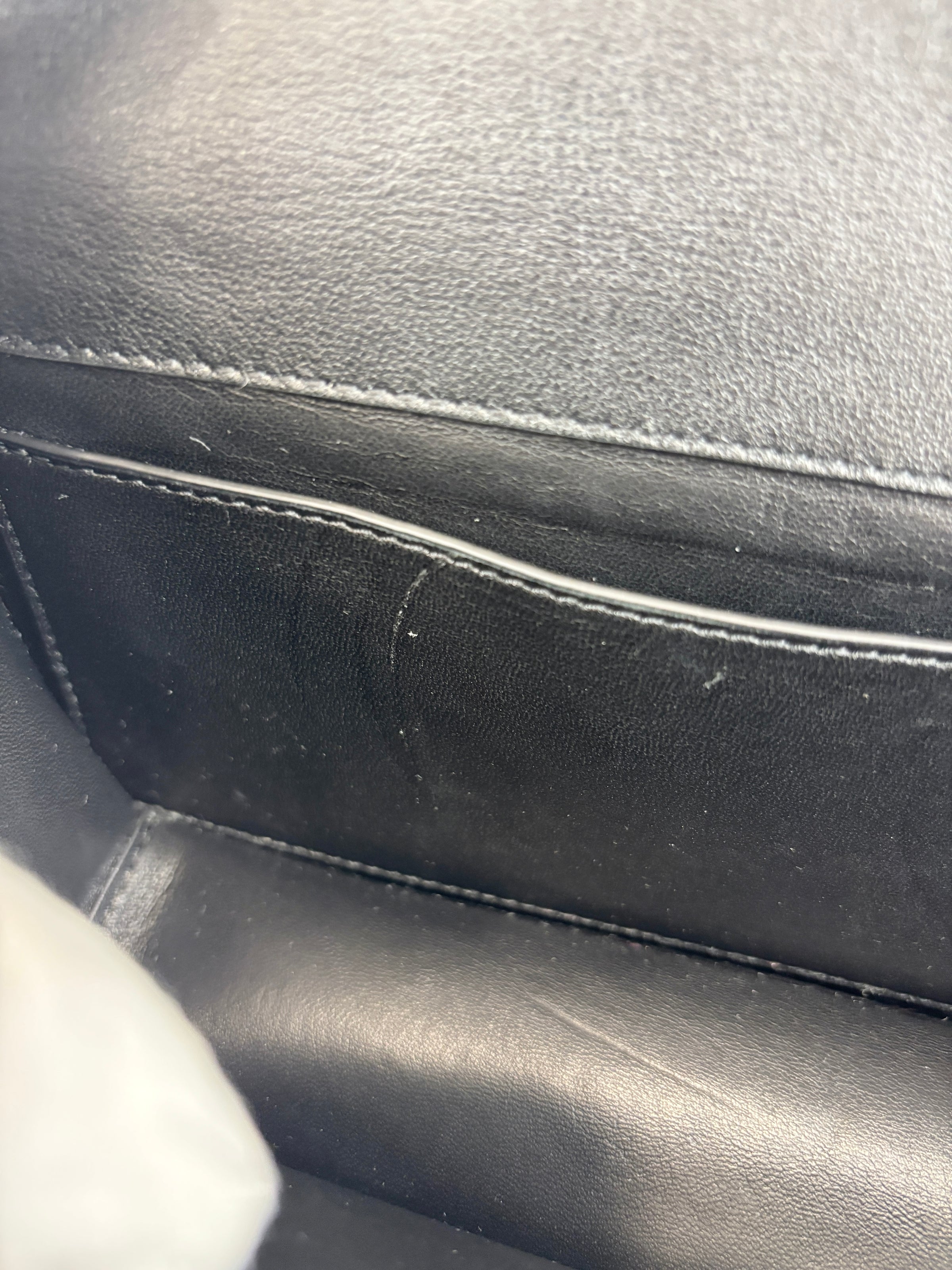 Loco Crossbody Bag in Black Calfskin