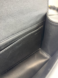 Loco Crossbody Bag in Black Calfskin