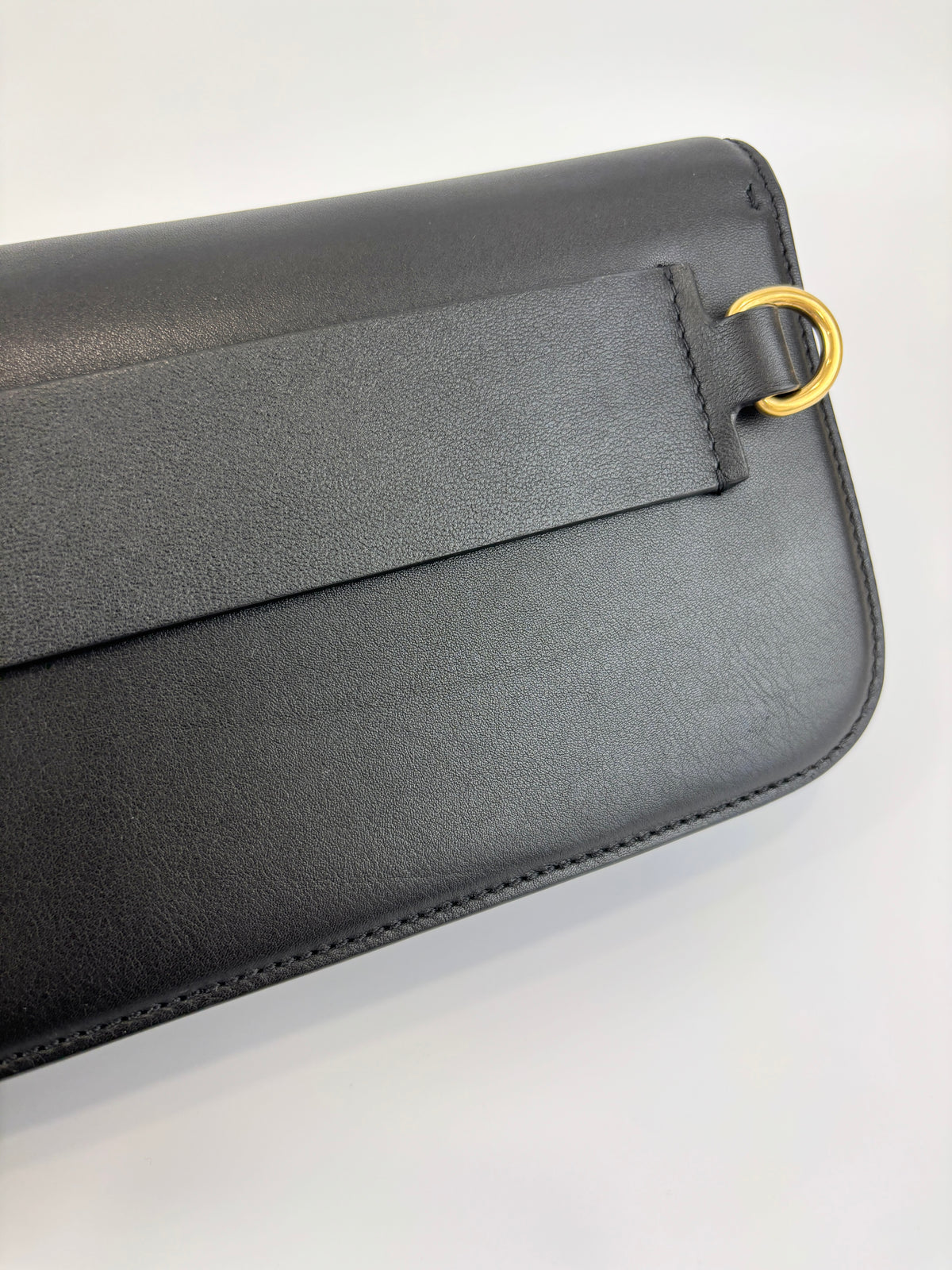 Loco Crossbody Bag in Black Calfskin
