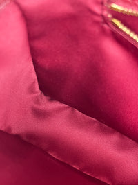 Seila Top Handle Bag Dark Red
