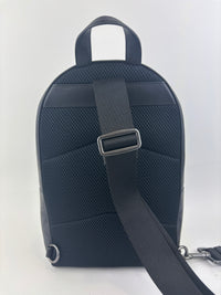 Turnlock Sling Pack Black in Signature Canvas