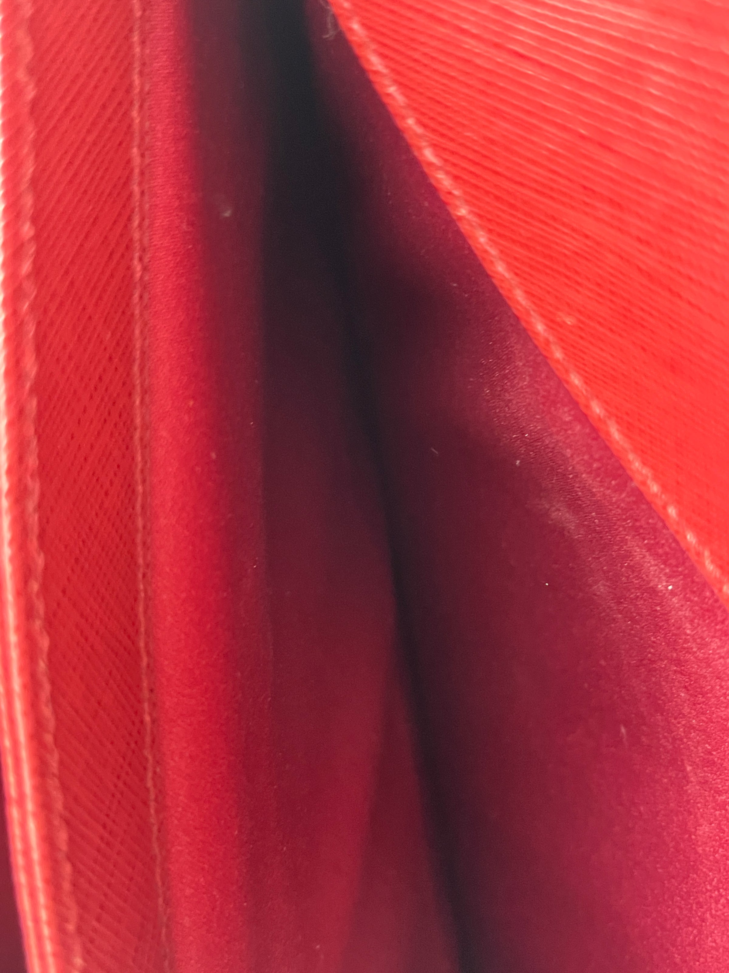 Seila Top Handle Bag Dark Red