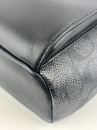 Turnlock Sling Pack Black in Signature Canvas