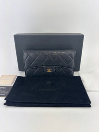 Classic Flap Long Wallet Lambskin GHW