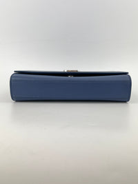 Blue 364021 Kate Medium in Grain De Poudre Embossed Leather