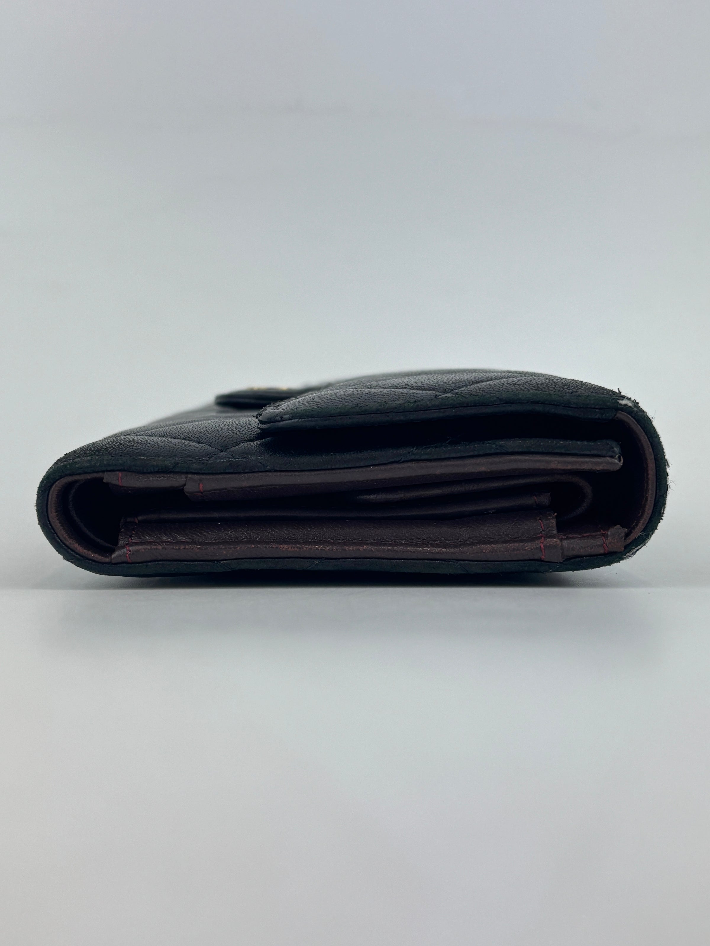Classic Flap Long Wallet Lambskin GHW