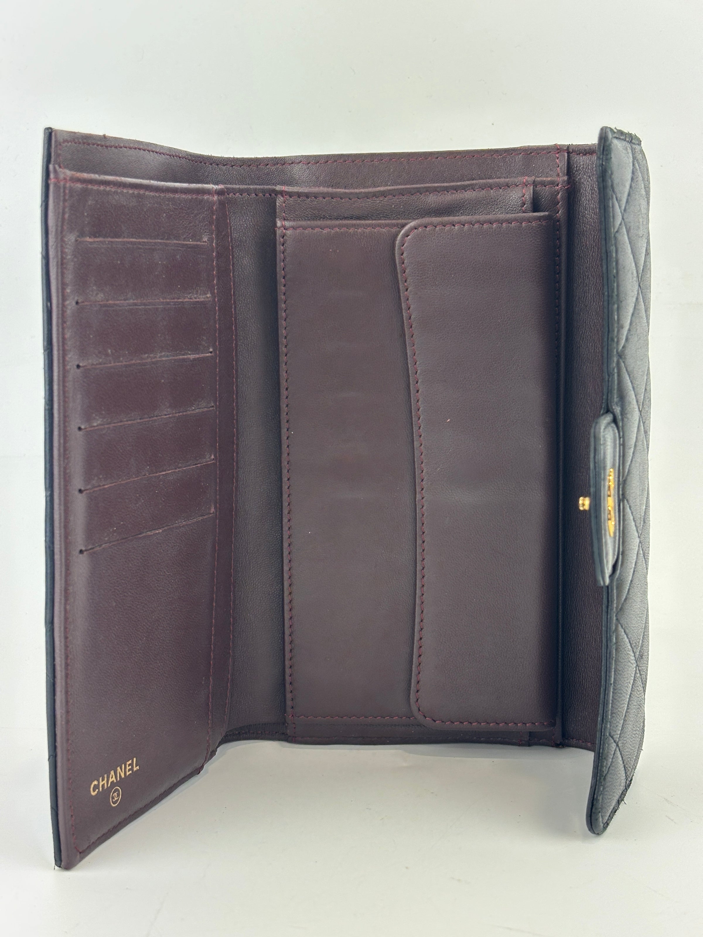 Classic Flap Long Wallet Lambskin GHW