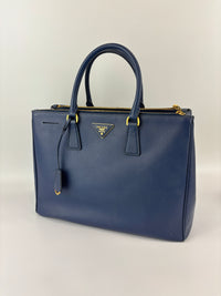BN1786 Saffiano Lux Tote Large Navy