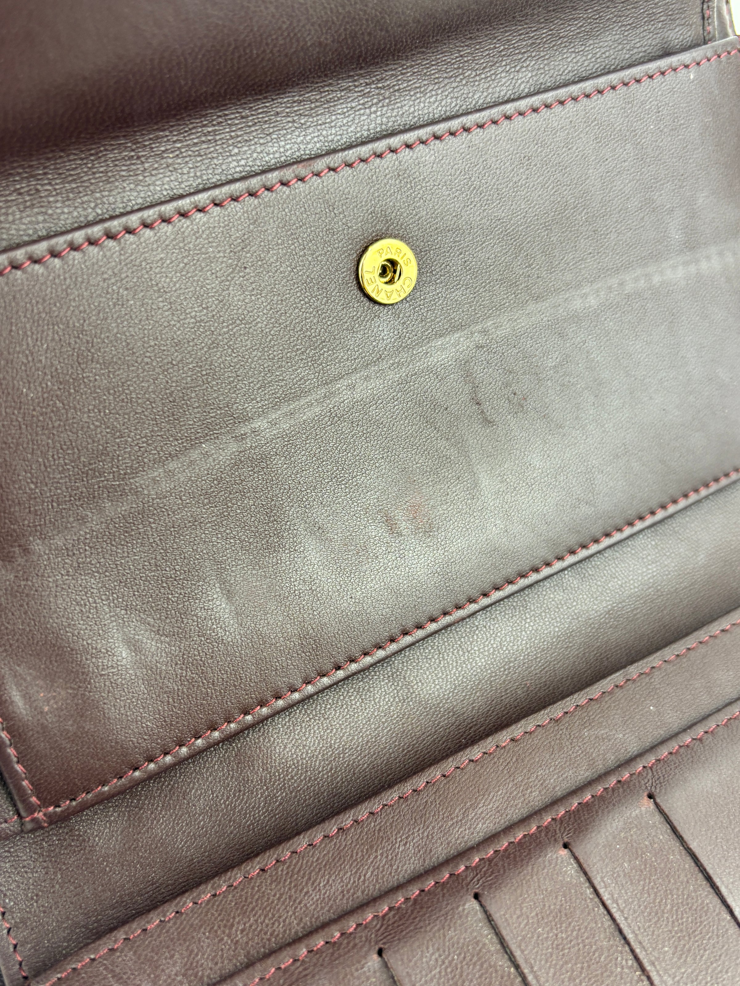 Classic Flap Long Wallet Lambskin GHW