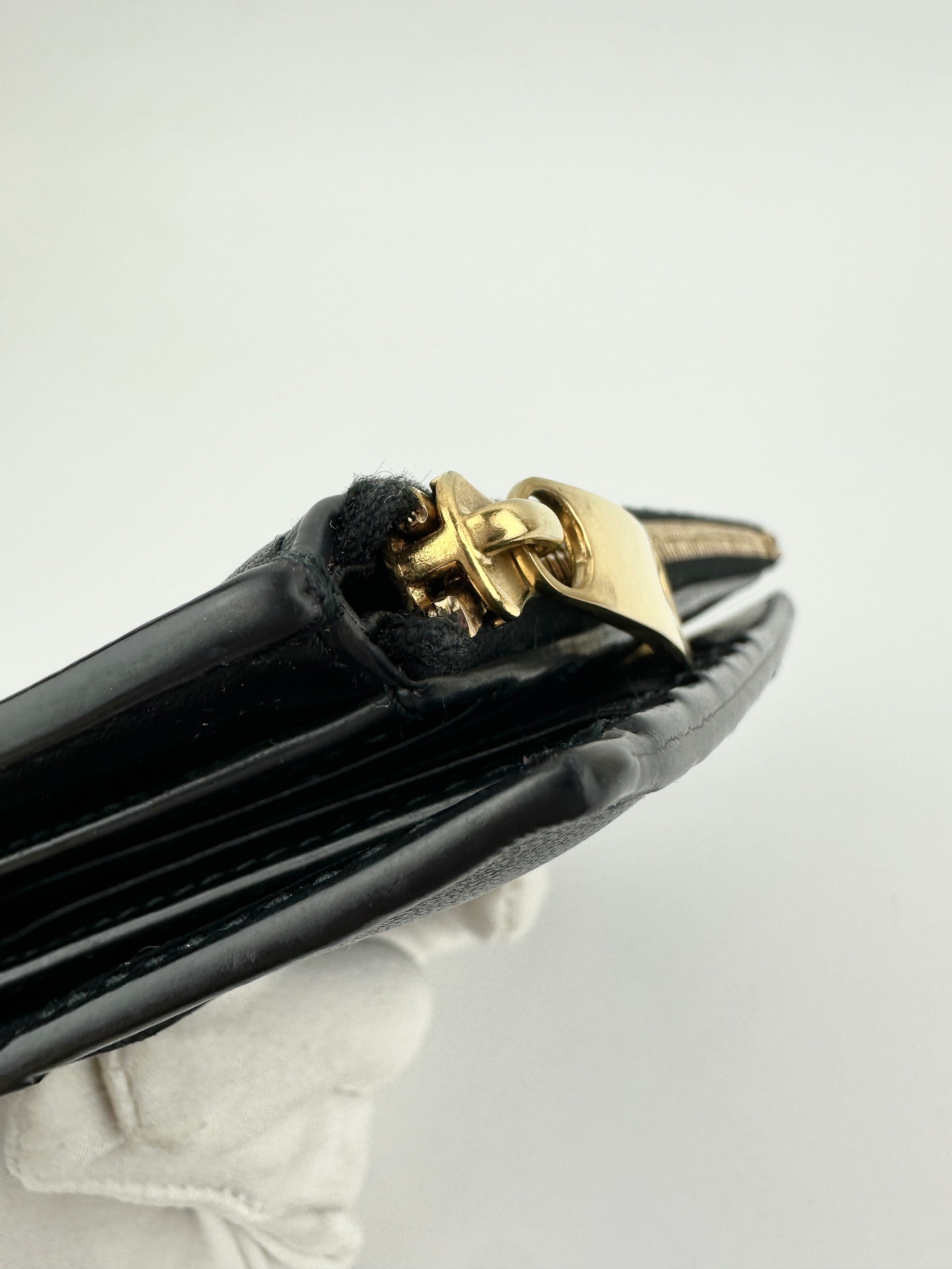 Medium Cassette Bi-Fold Wallet Black