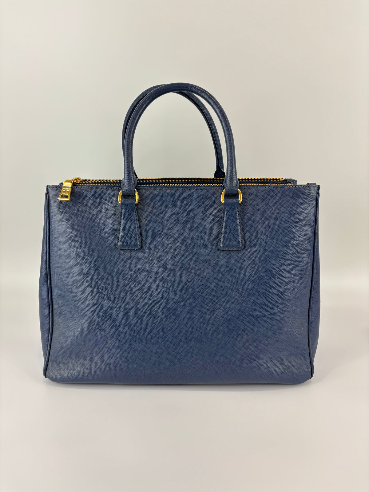BN1786 Saffiano Lux Tote Large Navy