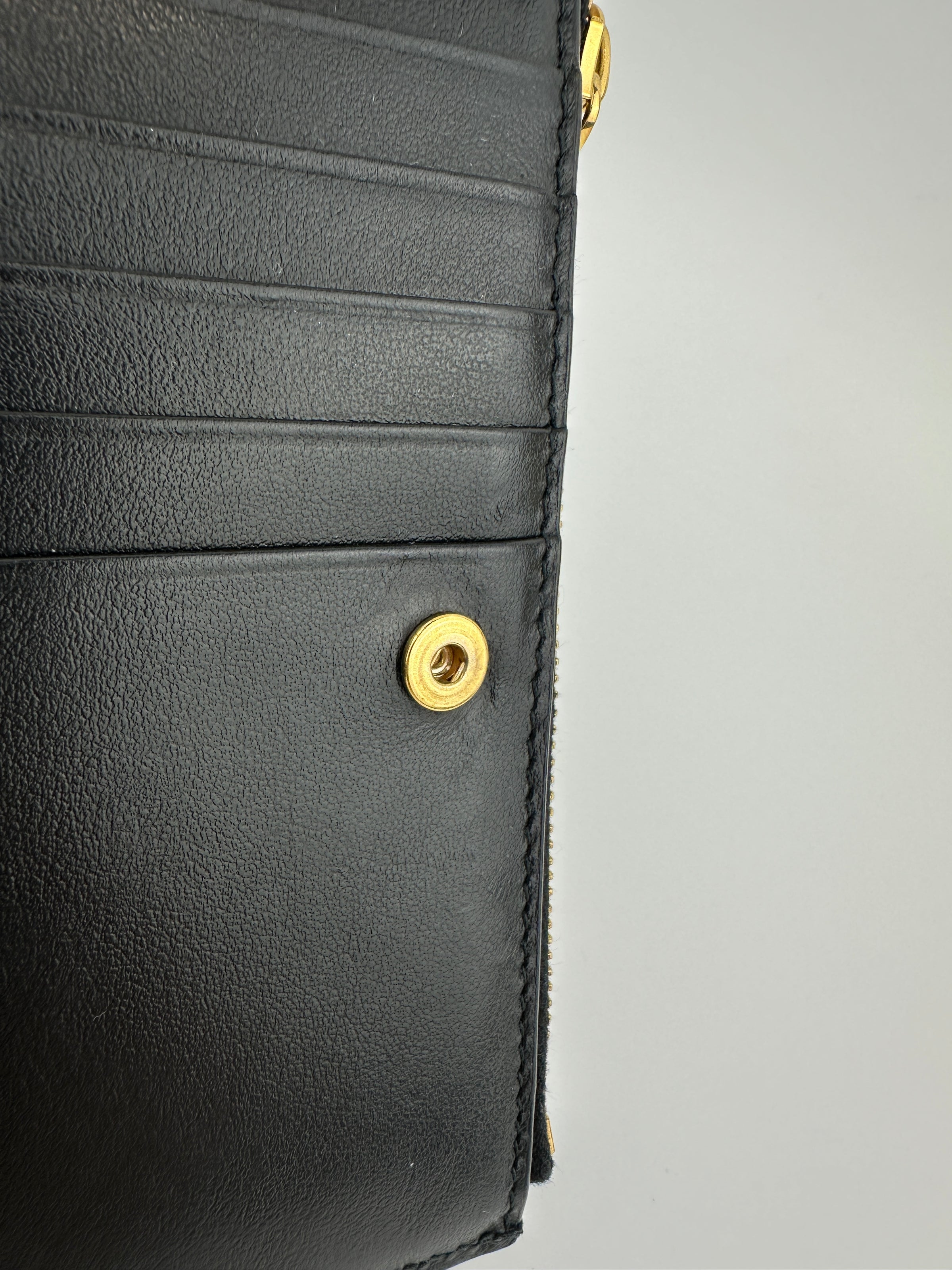 Medium Cassette Bi-Fold Wallet Black