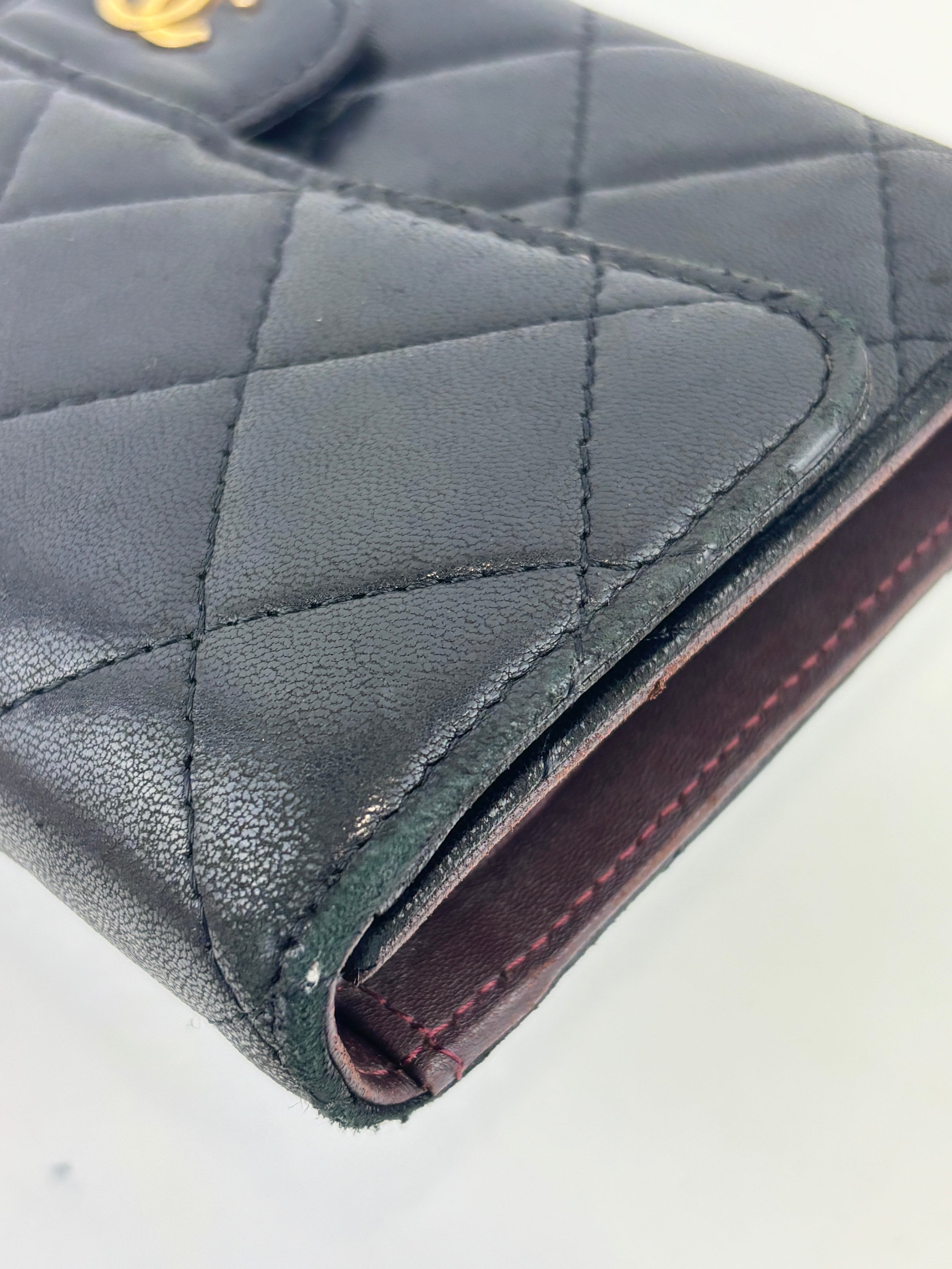 Classic Flap Long Wallet Lambskin GHW