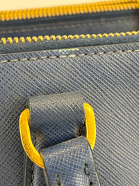 BN1786 Saffiano Lux Tote Large Navy