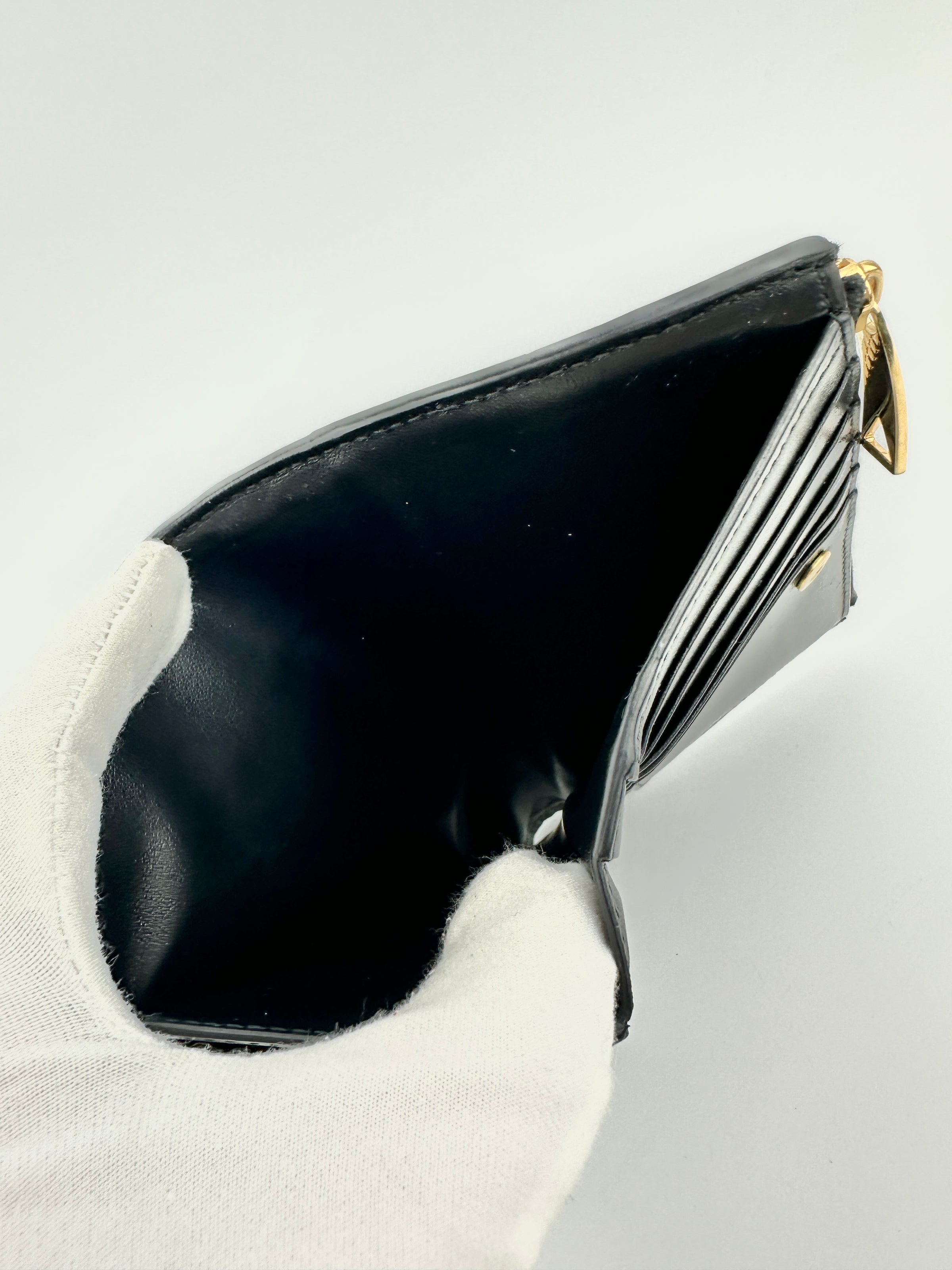 Medium Cassette Bi-Fold Wallet Black