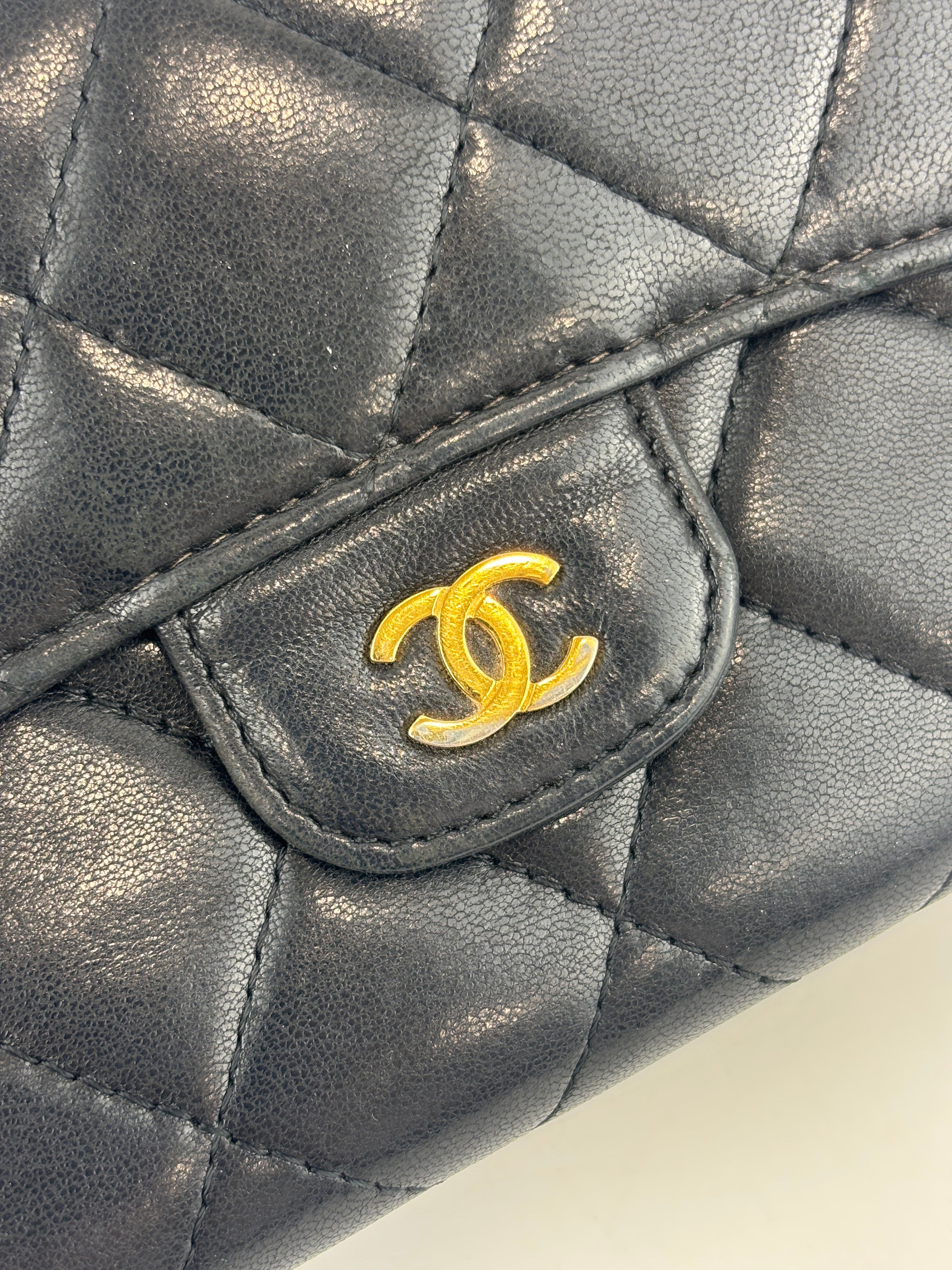 Classic Flap Long Wallet Lambskin GHW