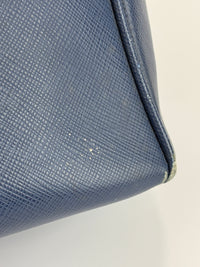 BN1786 Saffiano Lux Tote Large Navy