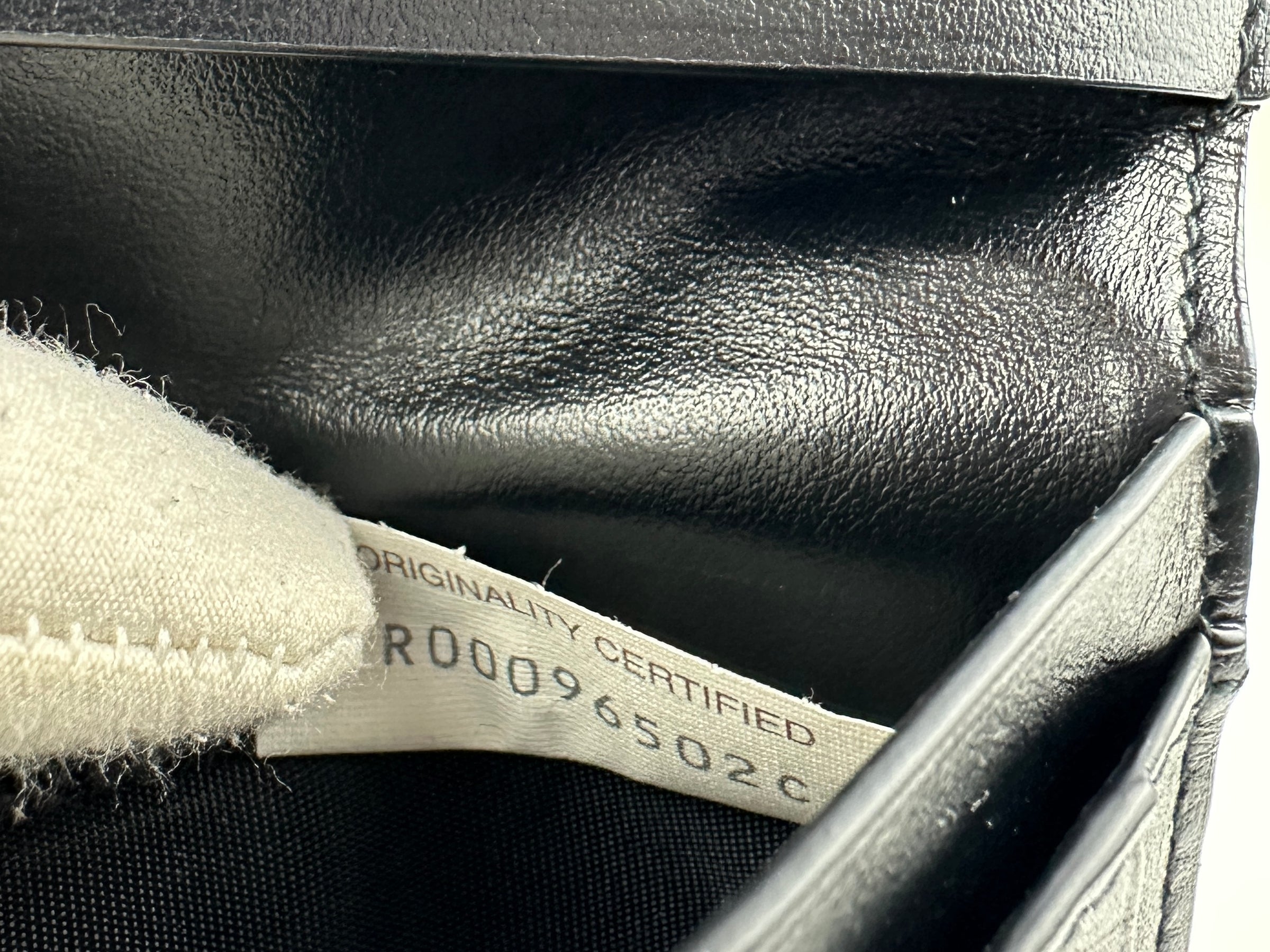 Medium Cassette Bi-Fold Wallet Black