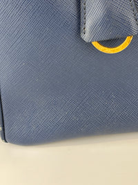 BN1786 Saffiano Lux Tote Large Navy