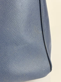 BN1786 Saffiano Lux Tote Large Navy