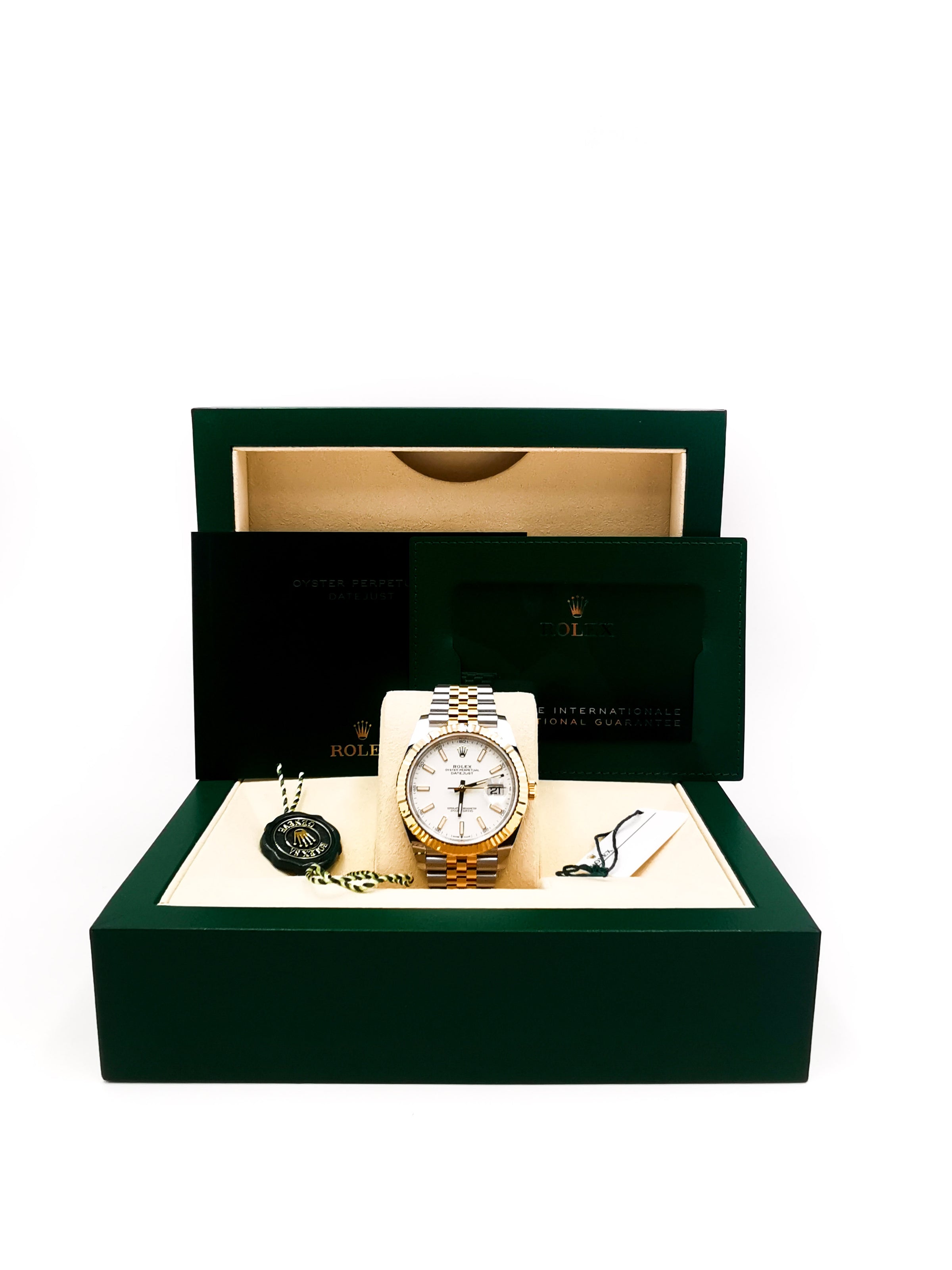 Datejust 41 White Index Jubilee