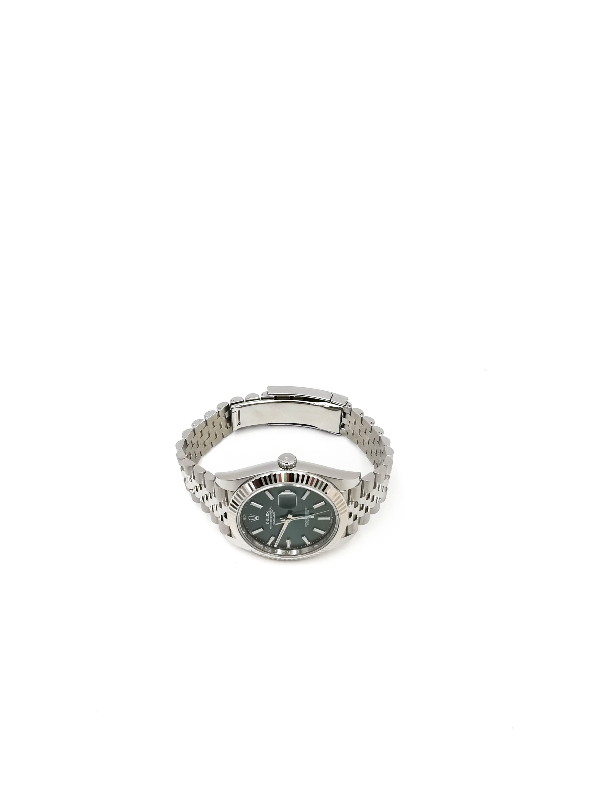 Datejust 41 Mint Green Index Jubilee