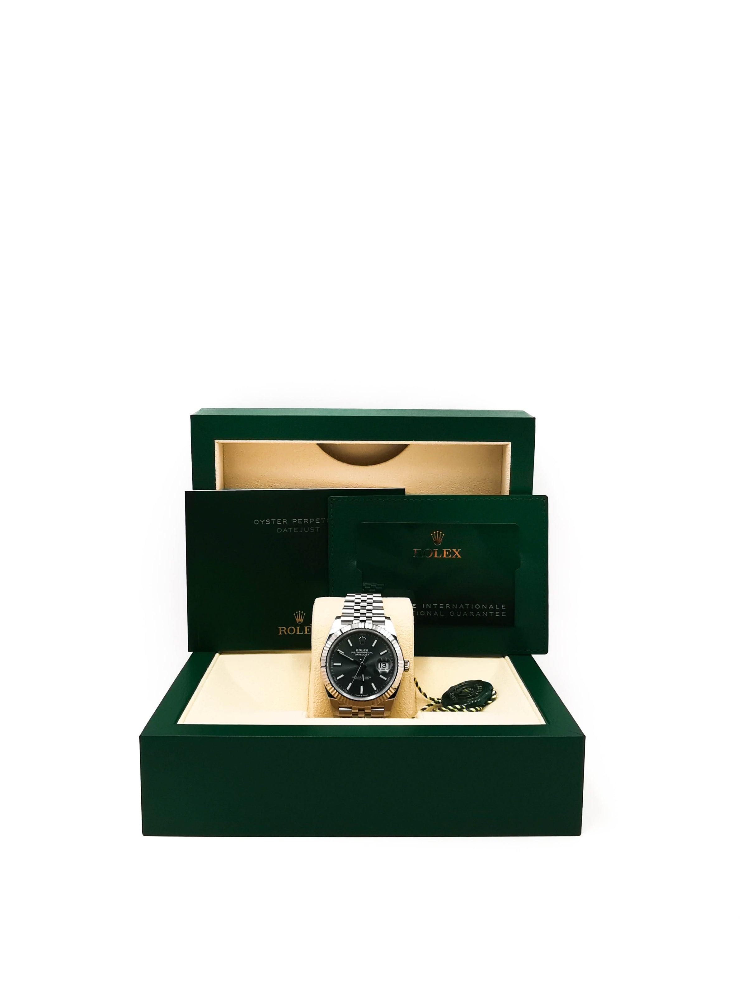 Datejust 41 Mint Green Index Jubilee
