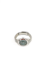 Datejust 41 Mint Green Index Oyster