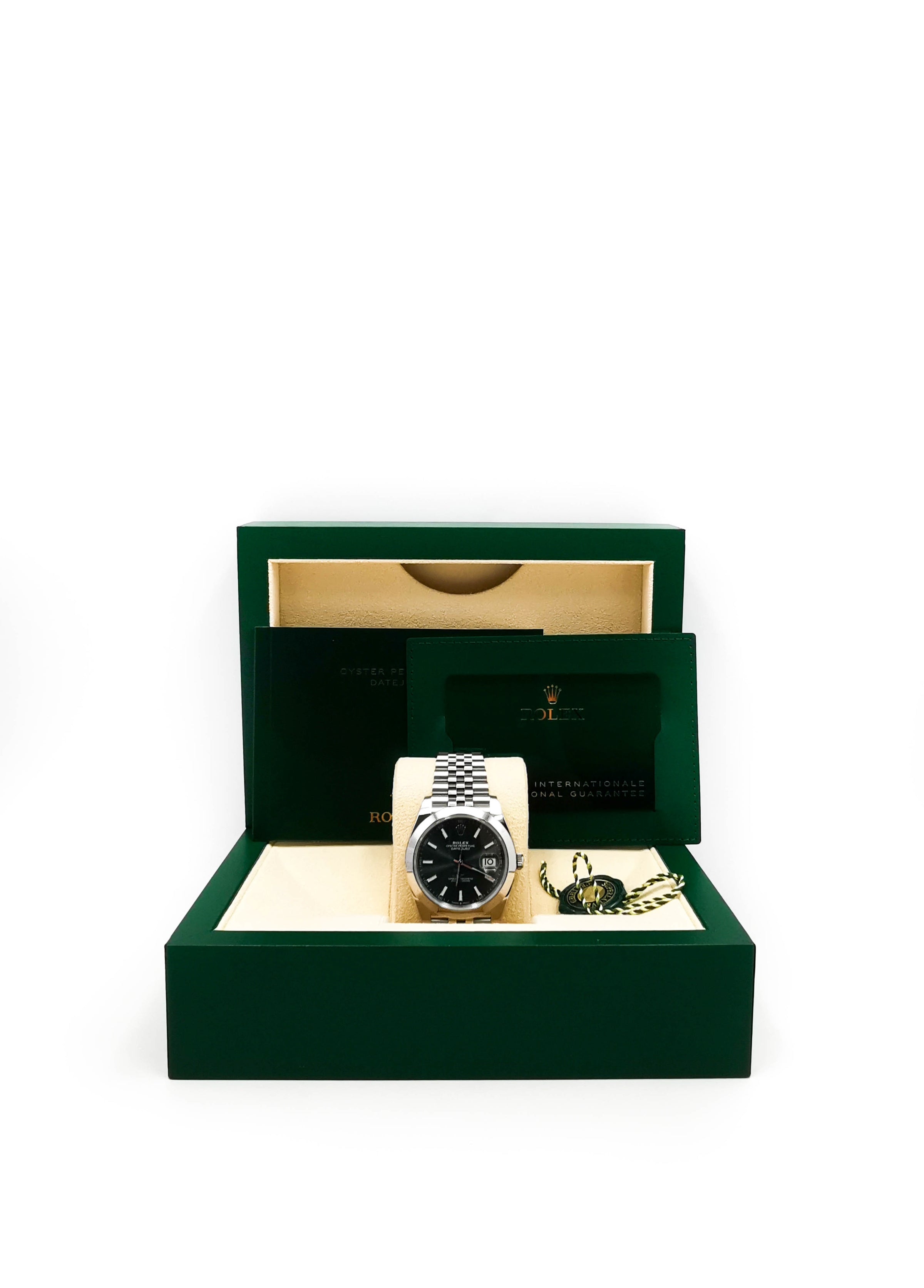 Datejust 41 Mint Green Index Oyster