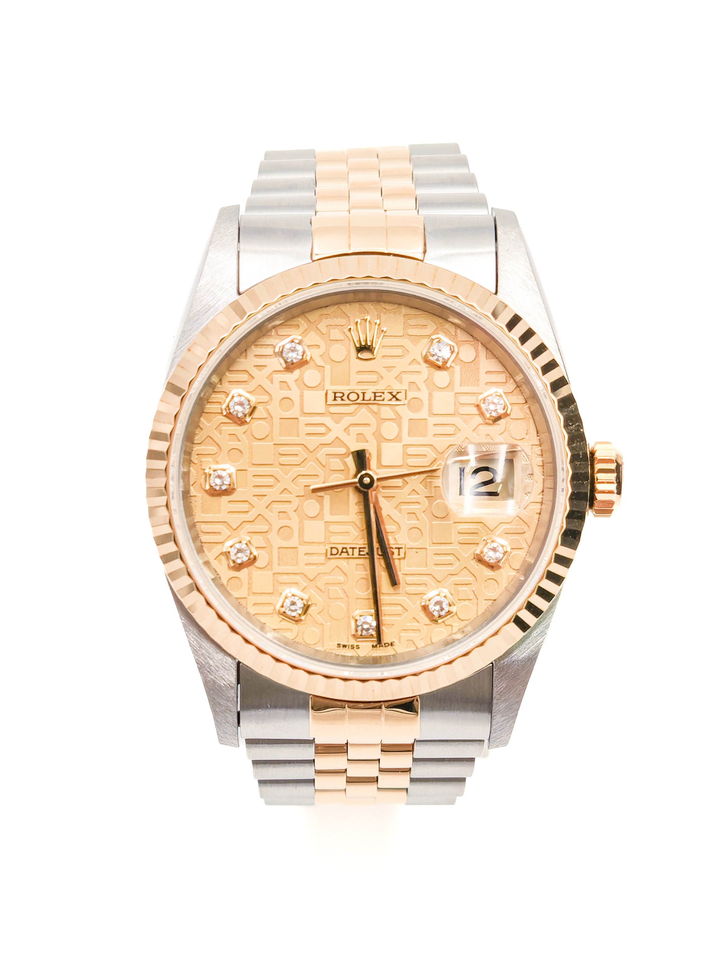 Datejust 36 Champagne Computer Diamond Jubilee