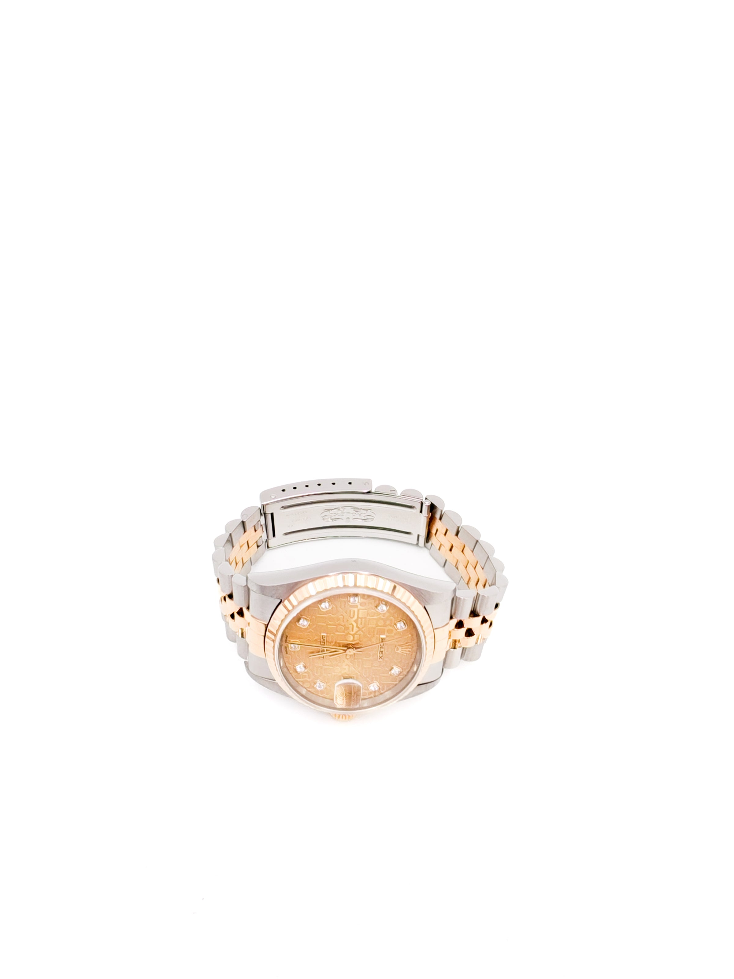 Datejust 36 Champagne Computer Diamond Jubilee