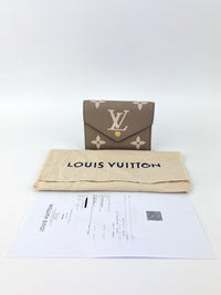 双色Monogram Empreinte Victorine钱夹