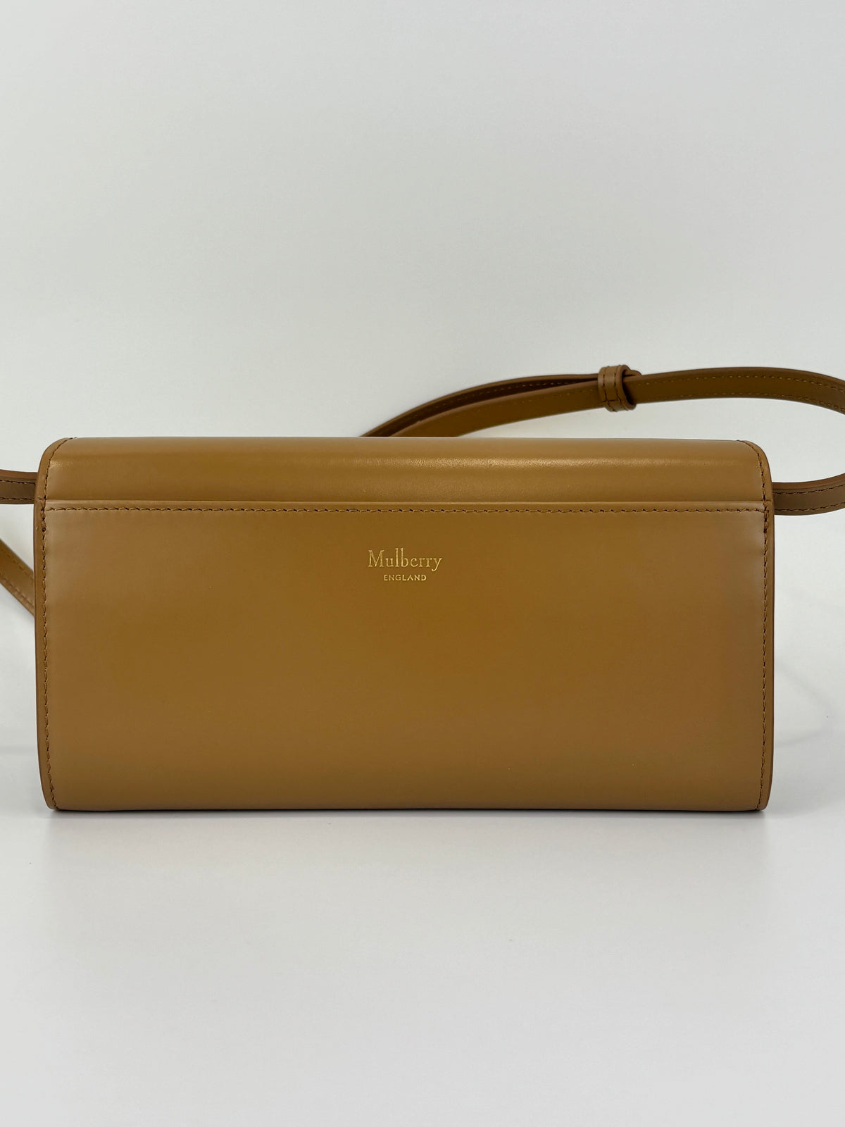 Pimlico Wallet on Strap Sable Super Lux Calf Crossbody