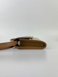 Pimlico Wallet on Strap Sable Super Lux Calf Crossbody