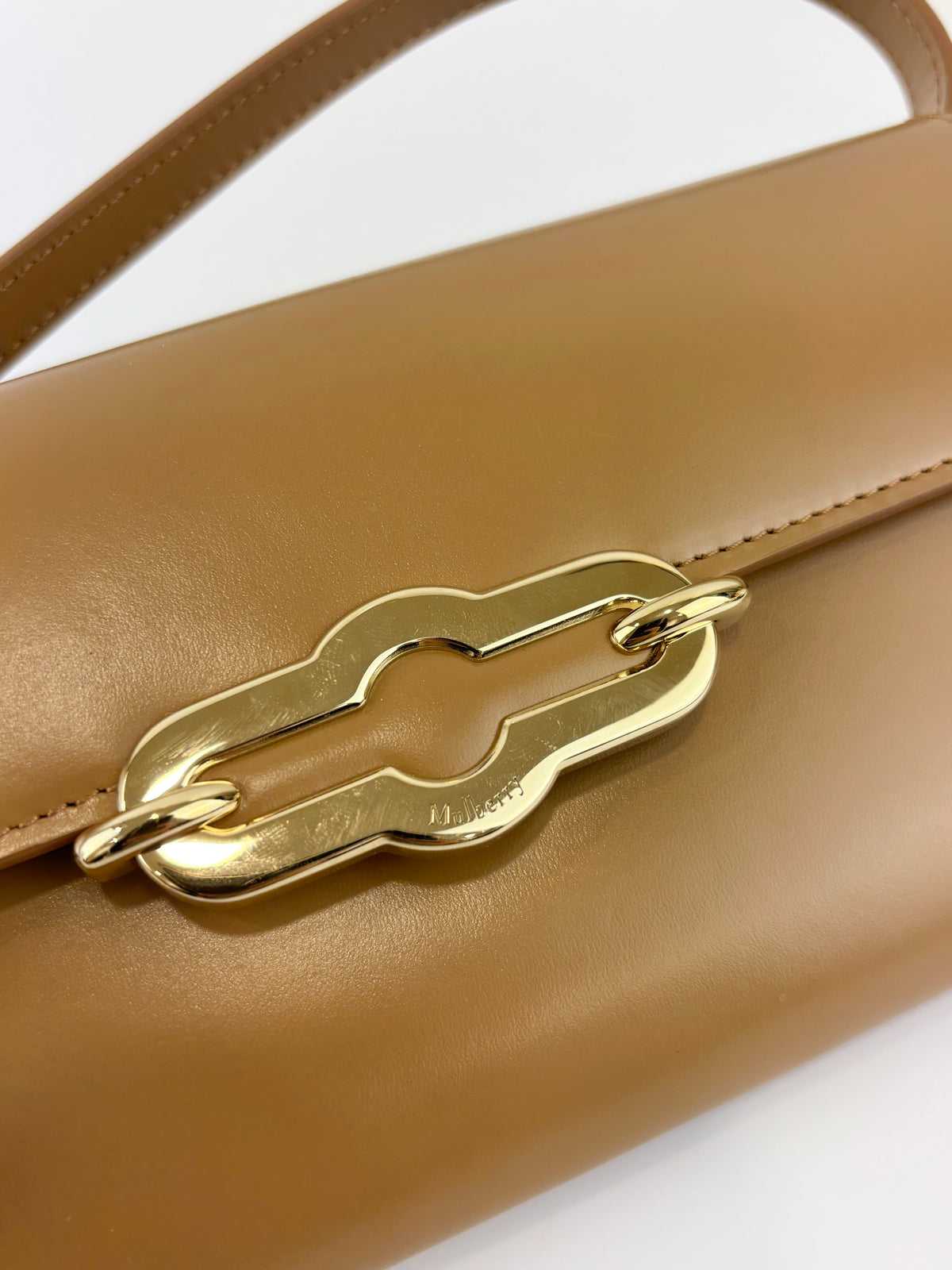 Pimlico Wallet on Strap Sable Super Lux Calf Crossbody
