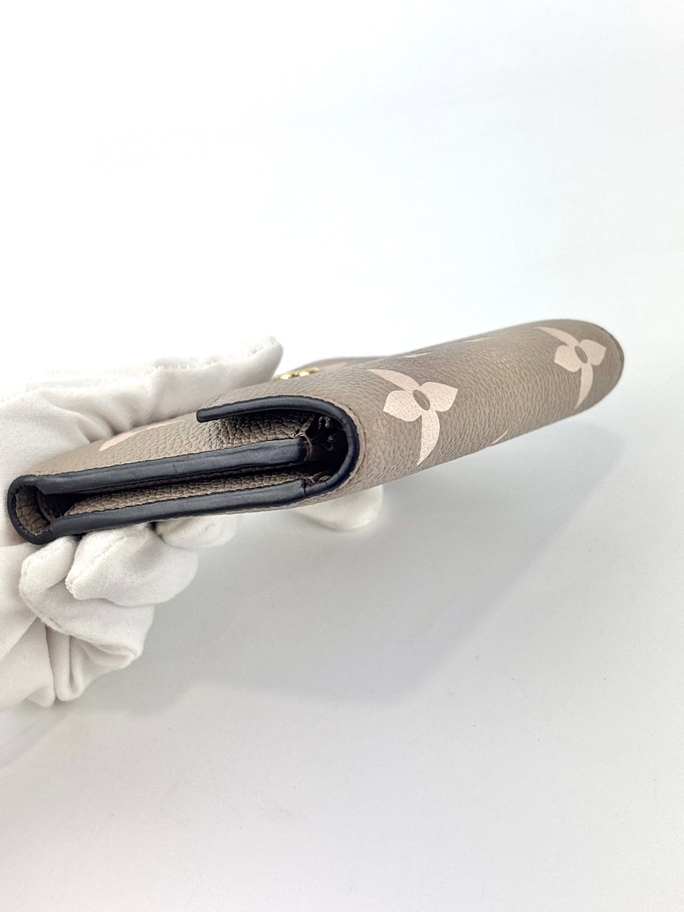 双色Monogram Empreinte Victorine钱夹