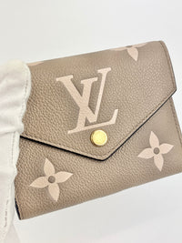 双色Monogram Empreinte Victorine钱夹