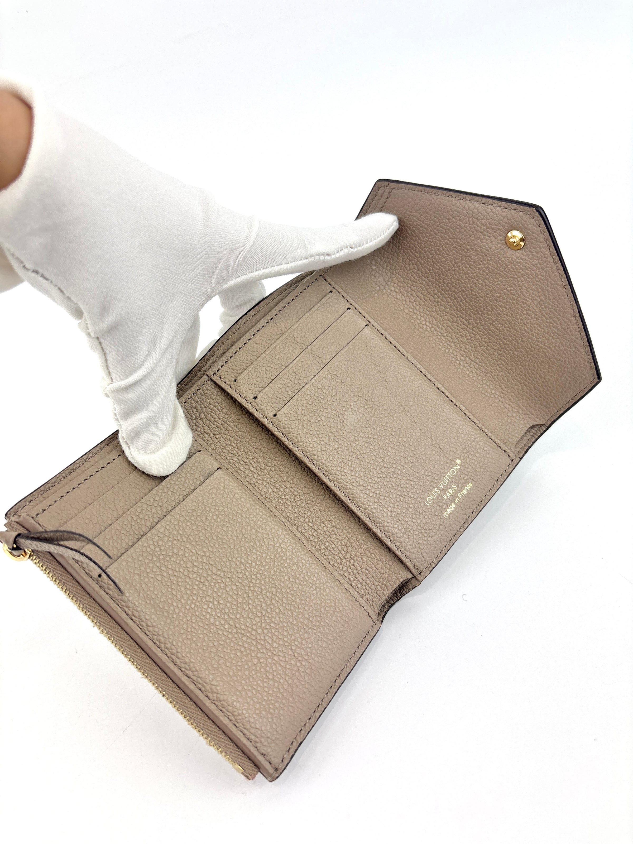 双色Monogram Empreinte Victorine钱夹