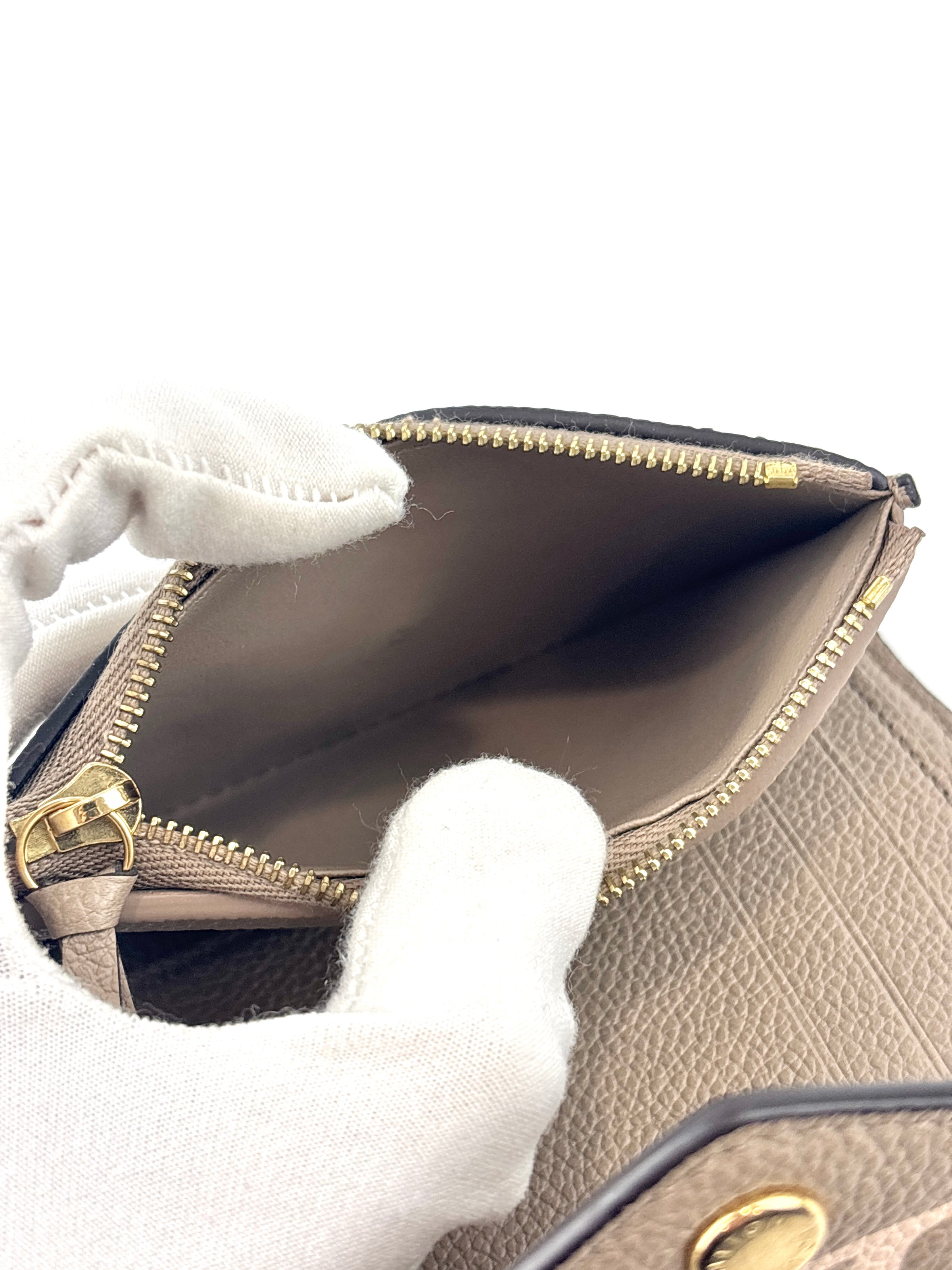 双色Monogram Empreinte Victorine钱夹