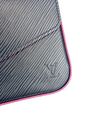 路易威登 Felicie 手袋 压纹皮革 黑/粉