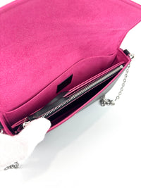 路易威登 Felicie 手袋 压纹皮革 黑/粉