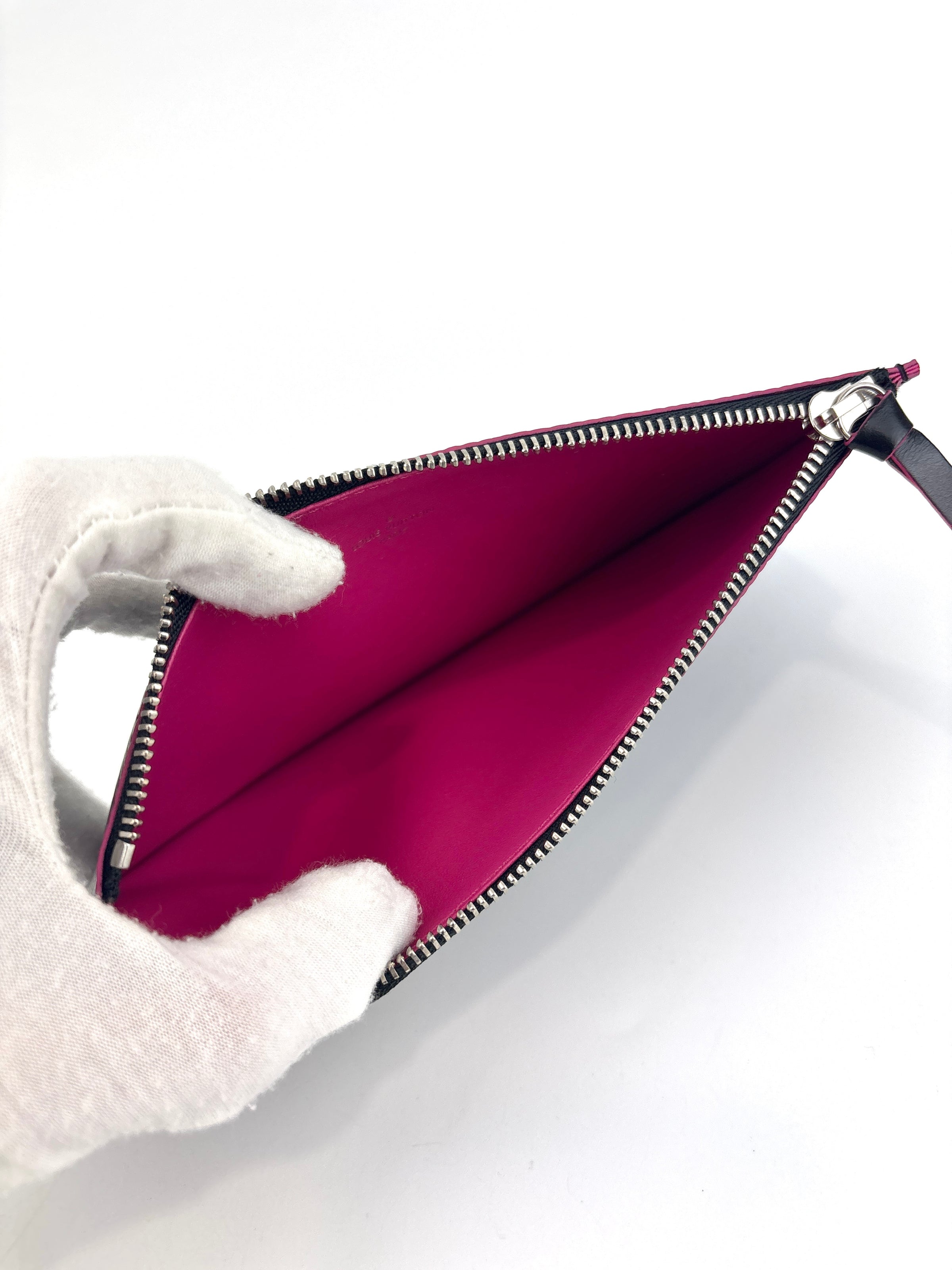 路易威登 Felicie 手袋 压纹皮革 黑/粉