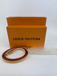 J00145 Vachetta Natural Cowhide Leather Shoulder Strap