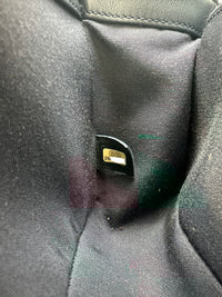 Old Medium Boy Chevron Lambskin Navy PHW