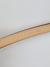 J00145 Vachetta Natural Cowhide Leather Shoulder Strap