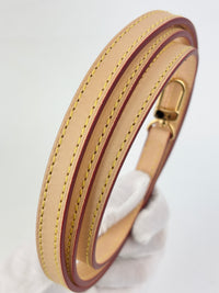 J00145 Vachetta Natural Cowhide Leather Shoulder Strap