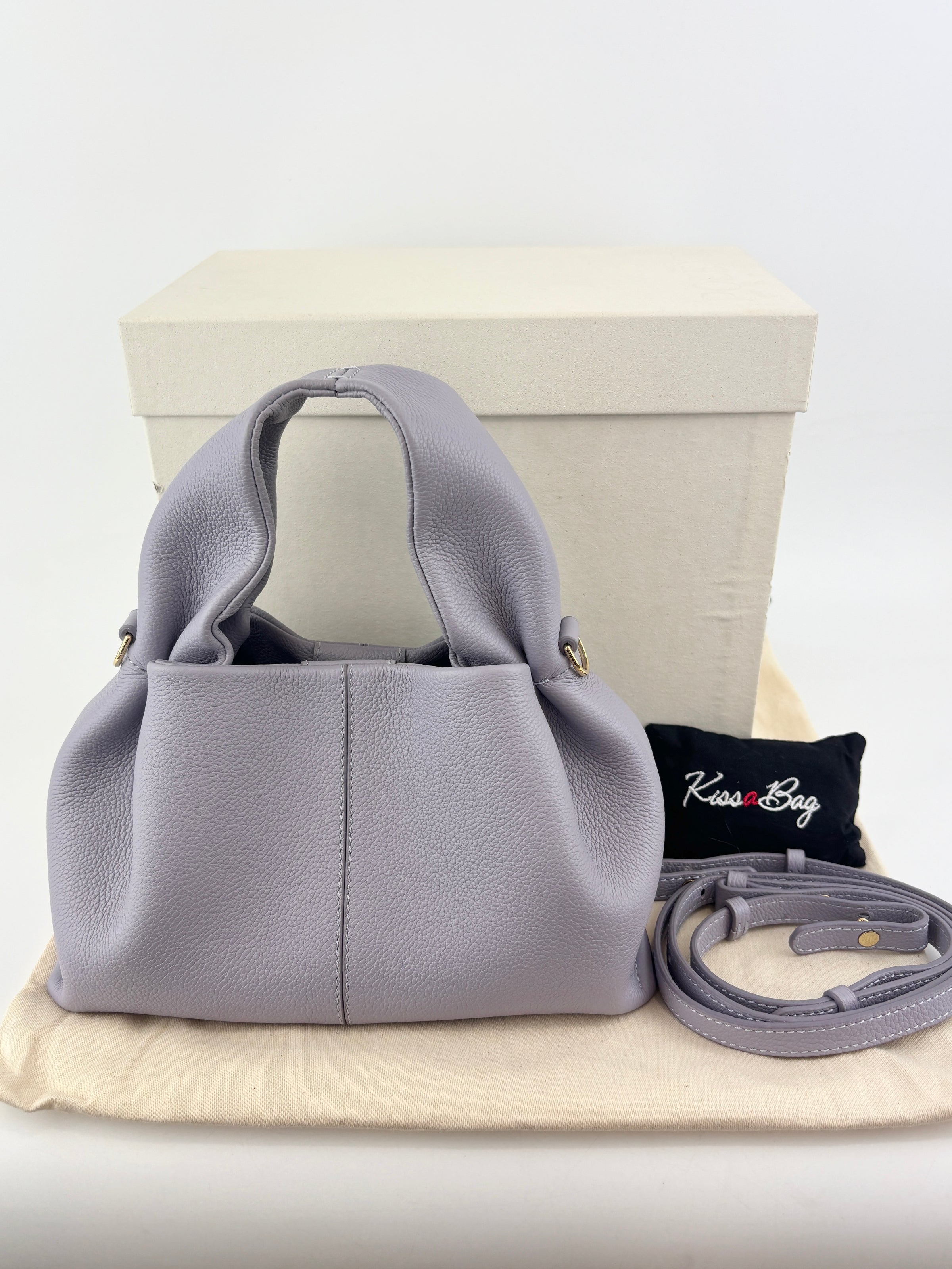 Numéro Neuf Mini Mauve Grainé Leather