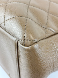 PST XL Tote in Khaki Brown Caviar Leather SHW